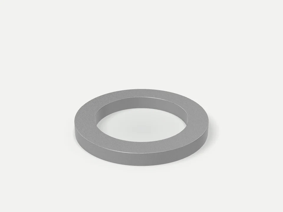 Illustrative ring magnet geometry in a light studio